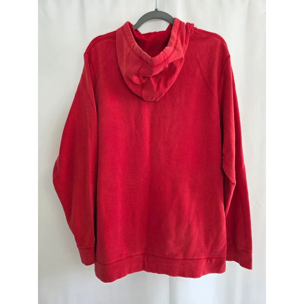 Jordan Hoodie Sweatshirt Mens XL Red Pullover‎ Jumper